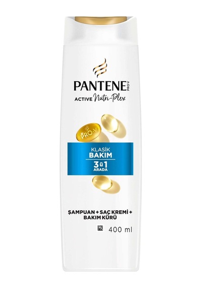 2 Adet Pantene Klasik Bakım 3+1 400 Ml Şampuan