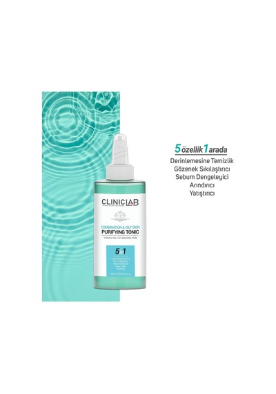 Karma Ve Yağlı Ciltler İçin Arındırıcı Tonik 200 Ml