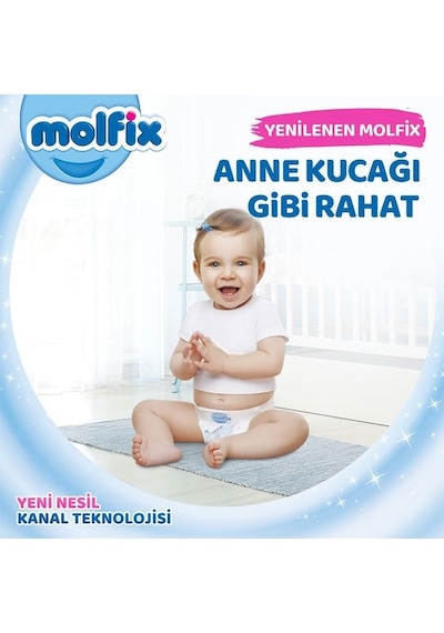 Molfix Kanal Teknolojisi Mega Paket 3 Beden Midi 140 Adet