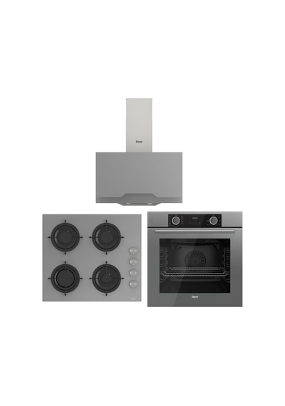 Ferre Fryart XE63CPR - CS208 - D065 Gri Ankastre Set