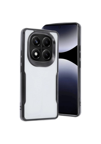 Redmi Note 14 Pro Plus Kılıf Boyi Silikon Kapak - Siyah