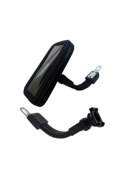 Bisiklet Motosiklet Scooter Atv Telefon Tutucu Fermuarlı Ayna
