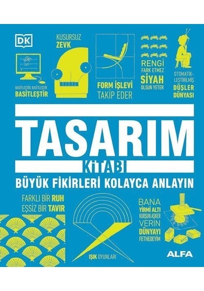 Tasarım Kitabı Ciltli & Büyük Fikirleri Kolayca Anlayın / Ko...