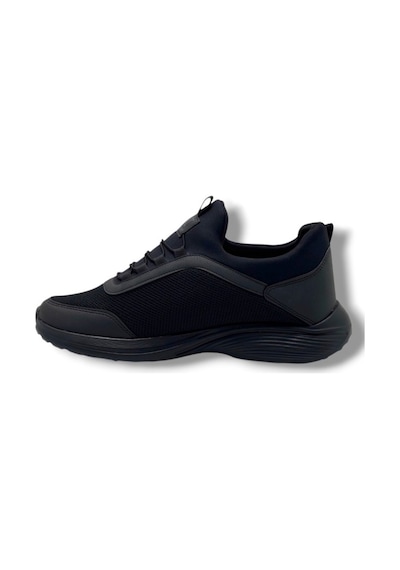 Luttoon 4194-26 Anorak Slip On Anatomik Erkek Sneaker Siyah Füme