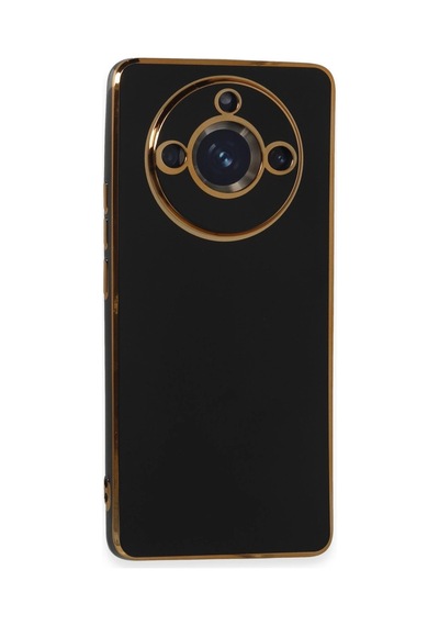 Realme 11 Pro Kılıf Volet Silikon - Siyah Çr
