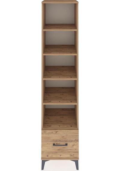 Hyperion Dolap 5 Raflı Tek Çekmeceli 44x44x195 Çam-çam Çam