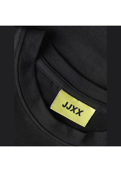 Jack & Jones Kadin Bisiklet Yaka Uzun Kollu Tisört - Paloma - 12303589 Siyah