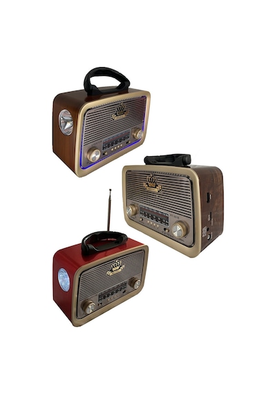 Everton Rt-301B Bluetooth Usb-Sd-Fm Nostaljik Radyo