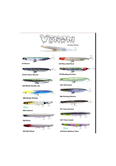 Fujin Venom 12Cm 20Gr Floating Suni Yem (357575956)