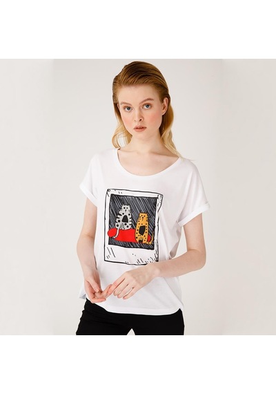 Biggdesign Kedi Fotoğraf T-Shirt