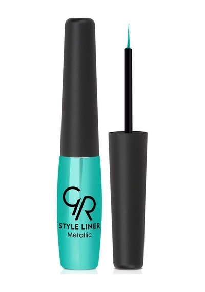 Metalik Mavi Eyeliner - Style Liner Metallic Eyeliner No: 18 Diğer
