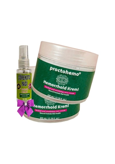 Proctohemo Cream 100 Ml X 2 Adet + Çörek Otu Yağı 30 Ml