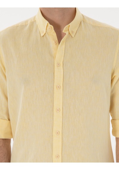 Pierre Cardin Erkek Sarı Gömlek Desenli 50303245-vr044 Sarı Pierre Cardin Erkek Sarı Gömlek Desenli 50303245-vr044 Sarı