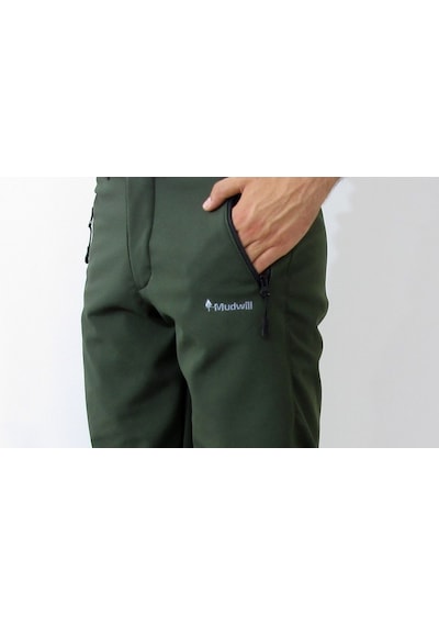 Mudwill Erkek Softshell Pantolon - Haki