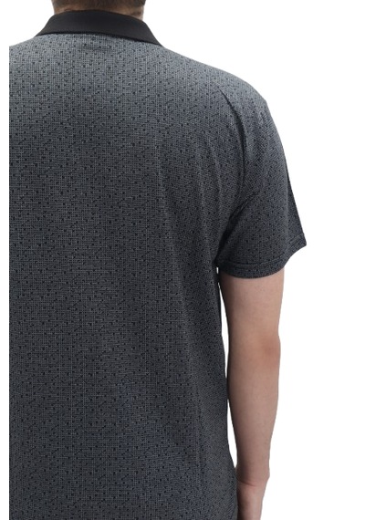 Santa Dmctekstil Erkek Jakarlı Desenli Klasik Kesim Rahat Kalıp Tek Cepli Polo Yaka T-shirt Siyah Santa Dmctekstil Erkek Jakarlı Desenli Klasik Kesim Rahat Kalıp Tek Cepli Polo Yaka T-shirt Siyah
