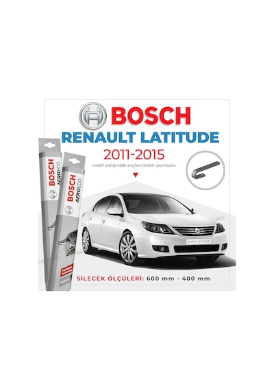 Renault Latitude Muz Silecek Takımı 2011-2015 Bosch Aeroeco