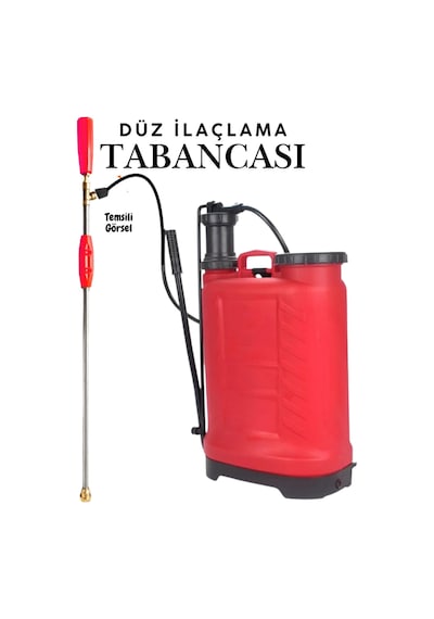 Basınçlı İlaçlama Tabancası 90 Cm Uzatma Çubuklu Dezenfekte Sisleme Pompası Mekanik Püskürtücü