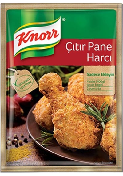 Knorr Çıtır Pane Harcı 90 Gr X6 Adet