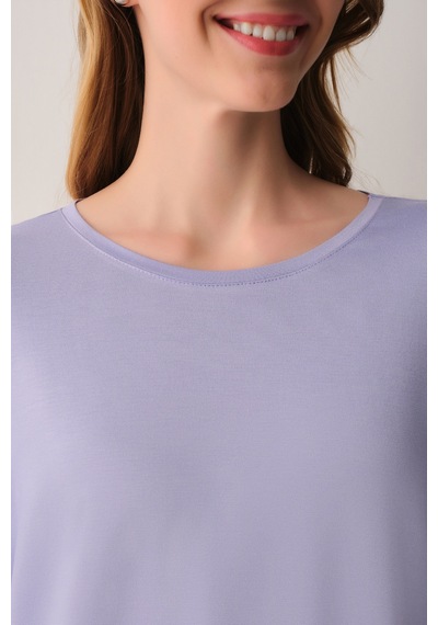 Suwen Amy Şort Pijama Takımı Sh26529667s065 Lila