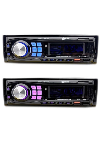Hei Abt 4380 Usb Sd Aux Bluetooth Radio Renkli Ekran Oto Teyp