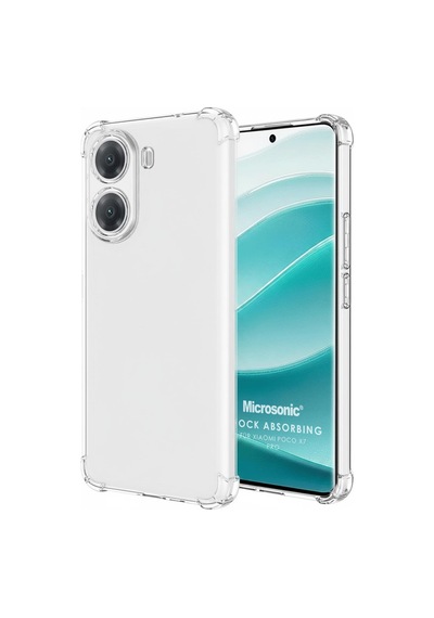 Microsonic Xiaomi Poco X7 Pro Kılıf Shock Absorbing Şeffaf -