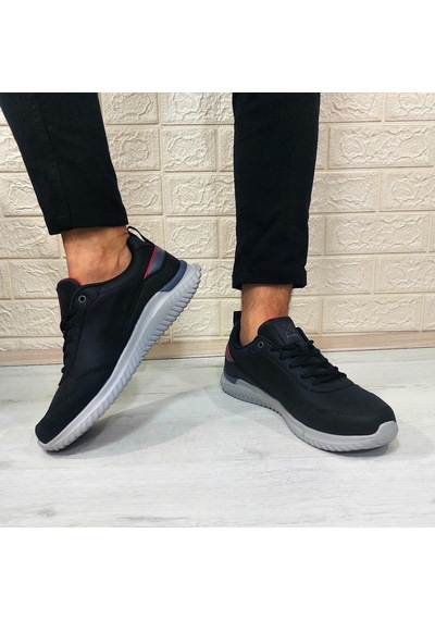 Kinetix Olego Pu Siyah Comfort Atom Taban Rahat Spor Ayakkabı Siyah Kinetix Olego Pu Siyah Comfort Atom Taban Rahat Spor Ayakkabı Siyah