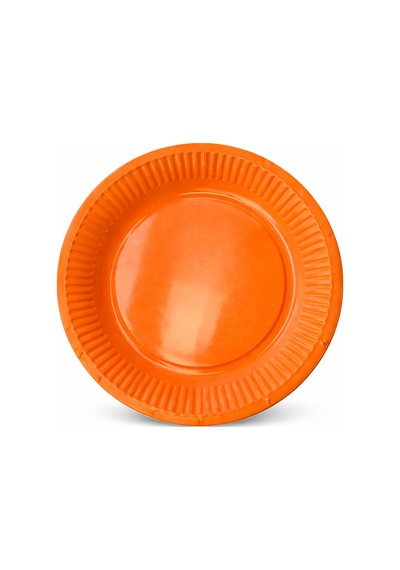 Beysüs Makaron Turuncu 8li Tabak Bardak Set