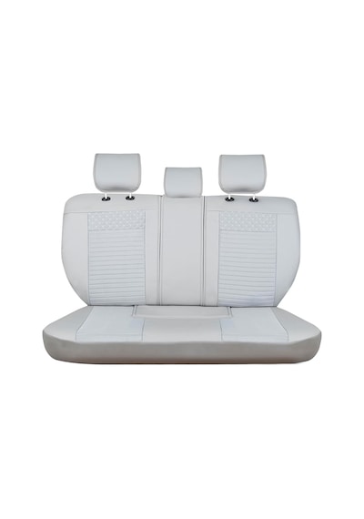 Ag Store Yarı Deri Oto Koltuk Kılıfı Tam Takım 5li Set Elite Seri Gri Ssanyoung Korando Sports İle Uyumlu