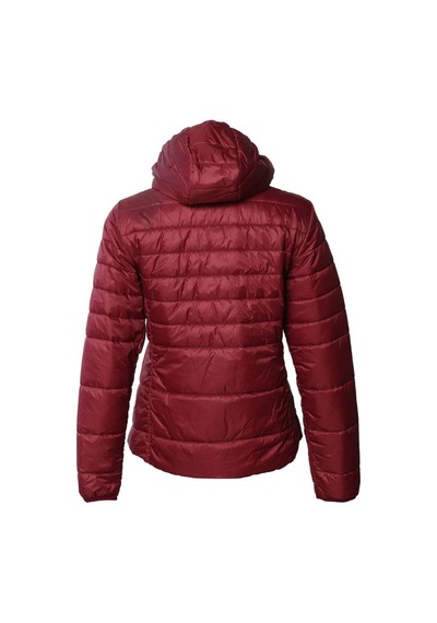 Hummel Shyvana Kadın Bordo Kapüşonlu Şişme Mont Bordo