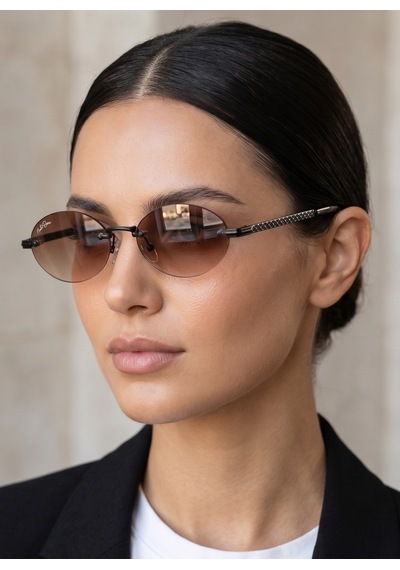 Morlin Bron Leona 1273 C01 56 Unısex Güneş Gözlüğü Altın - Rose Gold