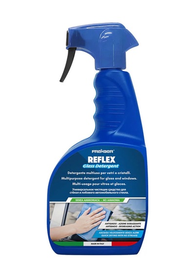 Fra-ber Reflex Köpük Tetikli Cam Temizleyici Ve Parlatıcı 750 Ml İz Bırakmayan Oto Cam Ayna Spreyi