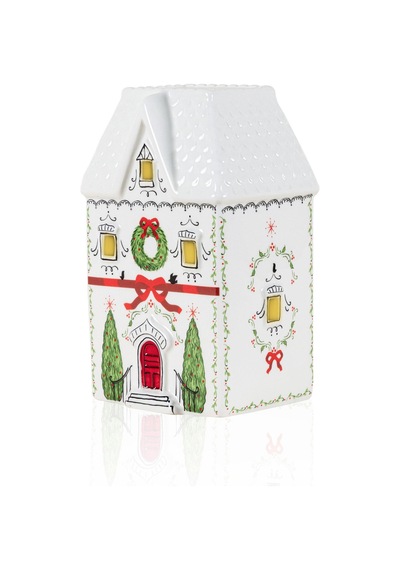 The Mia Dekoratif Led Işıklı Yılbaşı Evi 11x9x18 Cm 1 Adet