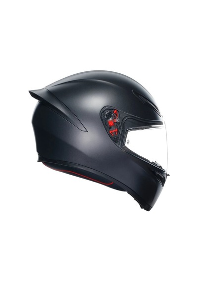Agv K1 S Mono Matt Black Kapalı Kask Siyah