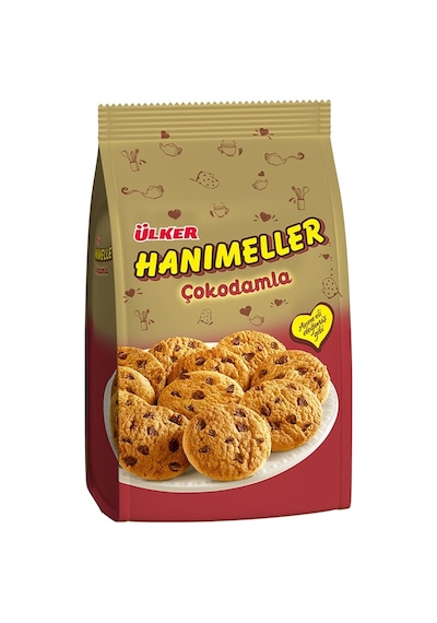 Ülker Hanımeller Çokodamla Kakaolu Damla Bisküvi 5 x 150 G
