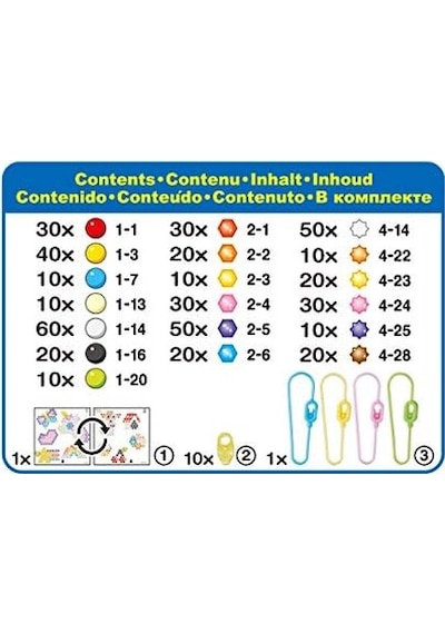 Aquabeads Süs Yapım Seti, Renkli