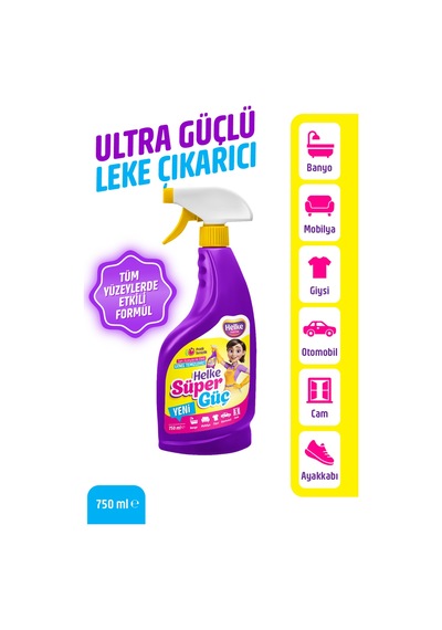 2'li Helke Süper Güç Etkili Leke Çıkarıcı Sprey 750ml