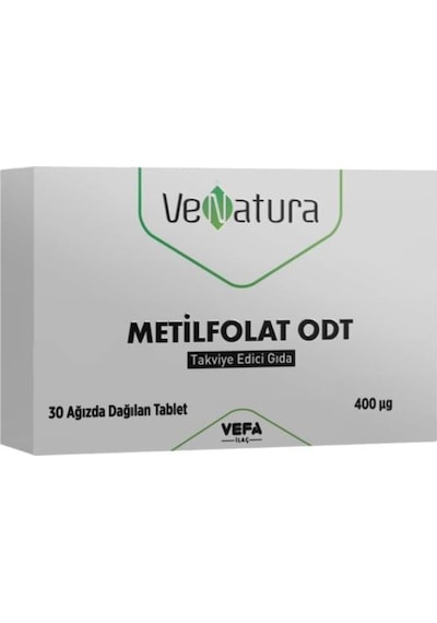 Venatura Metilfolat Odt 30 Ağızda Dağılan   Tablet