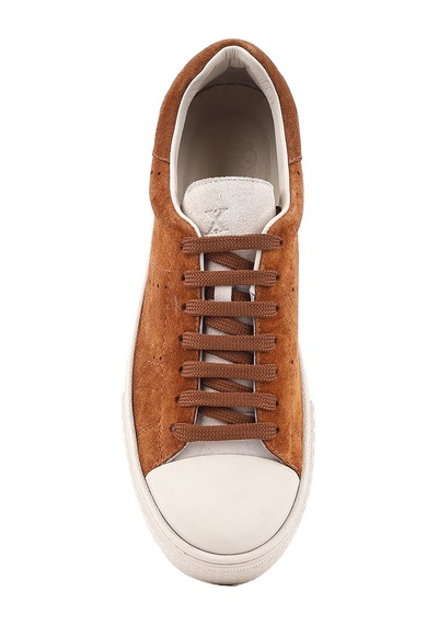 Shoetyle - Hakiki Süet Deri Taba Rengi Erkek Günlük Ayakkabı - 666-03-80-1546