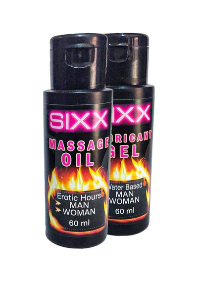 Sıxx 60 Ml Naturel Erotikmasaj Yağı Ve 60 Ml Iubrikantkrem