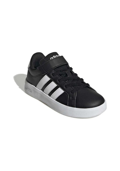 Adidas Grand Court 3.0 El C Unisex Çocuk Sneaker Hp3533 Siyah
