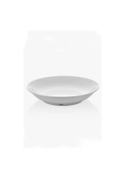 Külsan Termoset Melamin Çukur Tabak 20 Cm 12 Adet - Beyaz