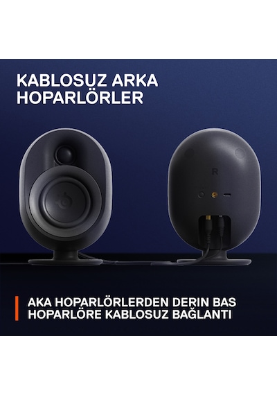 SteelSeries Arena 9 RGB 5.1 Surround Optik ve Bluetooth Ses Sistemi