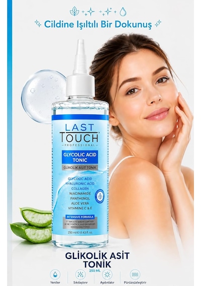 Tr Gözenek Sıkılaştırıcı, Sebum Dengeleyici Ve Canlandırıcı Glikolik Asit Tonik 250 Ml