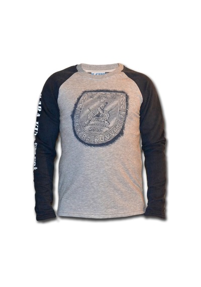 Kara Kuvvetleri Kadın Uzun Kollu Sweatshirt - Gri