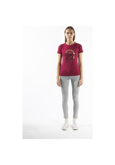 TRUSSARDI Kadın  T'shirt TRRD003869 Bordo
