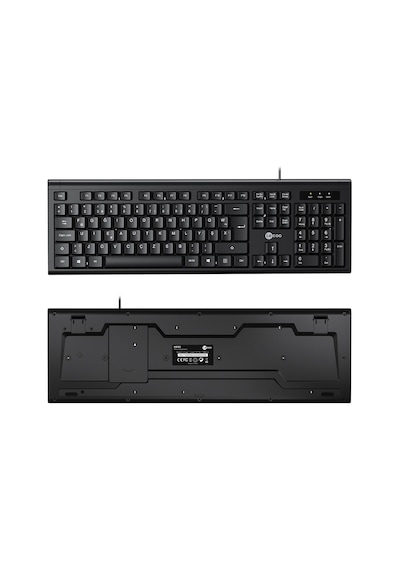 Lecoo Kb101 Usb Kablolu Siyah Türkçe F Klavye  Numpadli
