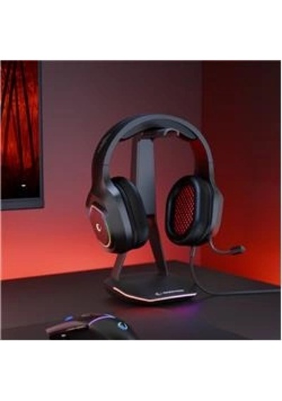 Rampage Rm-k90 Vector Siyah Rgb Led Type-c Gaming Mikrofonlu Oyuncu Kulaklığı Kdo
