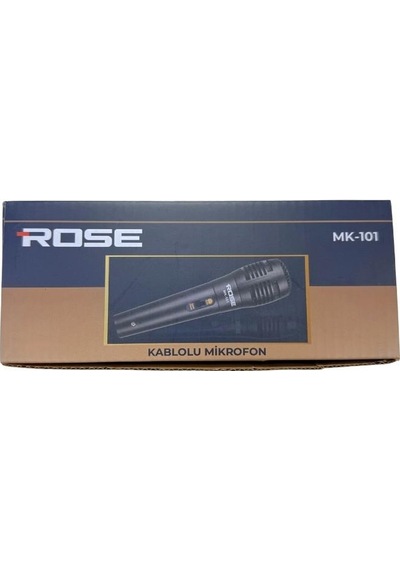 Rose Mk-101 Kablolu El Mikrofonu - Plastik Kasa
