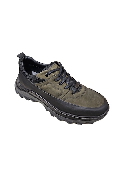 Komcero Bağcıklı Kat Deri Havuz Model Outdoor Taban Erkek Casual Ayakkabı K3256-25283 Siyah Haki Komcero Bağcıklı Kat Deri Havuz Model Outdoor Taban Erkek Casual Ayakkabı K3256-25283 Siyah Haki