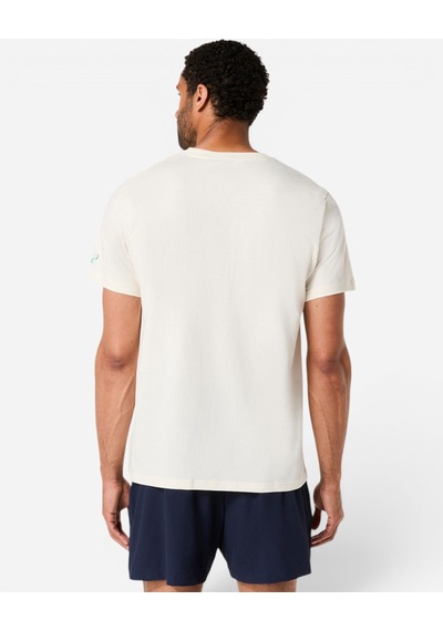 Asics Asıcs Logo Graphıc Tee Erkek Bej Kısa Kollu Tshirt 2031f334-100